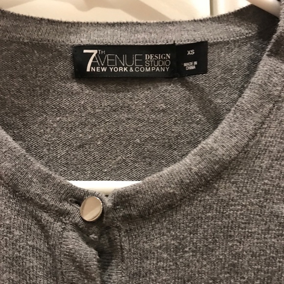 7th Avenue Design Studio Button up Cardigan - Picture 3 of 4